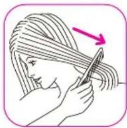 ROWENTA Brush Activ 1000 CF9250 - DÖNME YÖNÜ (C): - 1