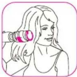 ROWENTA Brush Activ 1000 CF9250 - DREHRICHTUNG (C): - 3
