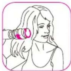 ROWENTA Brush Activ 1000 CF9250 - KIERTOSUUNTA (C) : - 3