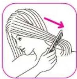 ROWENTA Brush Activ 1000 CF9250 - ΦΟΡΑ ΠΕΡΙΣΤΡΟΦΗΣ (C): - 1