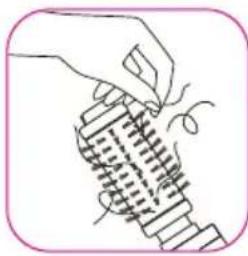 ROWENTA Brush Activ 1000 CF9250 - DREHRICHTUNG (C): - 5