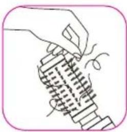 ROWENTA Brush Activ 1000 CF9250 - ROTASJONSRETNING (C): - 6