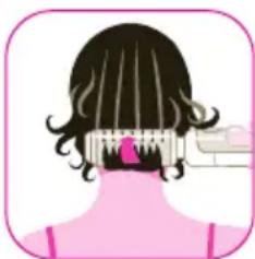 ROWENTA Brush Activ 1000 CF9250 - Trabalhar as pontas: - 1
