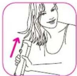 ROWENTA Brush Activ 1000 CF9250 - ROTATIONSRIKTNING (C) : - 2
