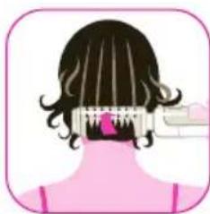 ROWENTA Brush Activ 1000 CF9250 - Spidser bukket udad: - 1