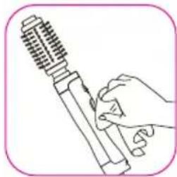ROWENTA Brush Activ 1000 CF9250 - GLEICHZEITIGESTROCKNEN UND IN FORM BRINGEN DER HAARE! - 3