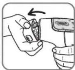 ROWENTA Lumiere EP9870 - How to replace the disposable lamp: - 2