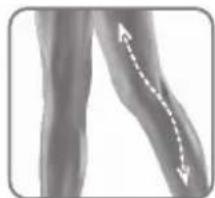ROWENTA Lumiere EP9870 - The appliance must not be used on the face, neck or nipples. - 2