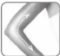ROWENTA Lumiere EP9870 - The appliance must not be used on the face, neck or nipples. - 5