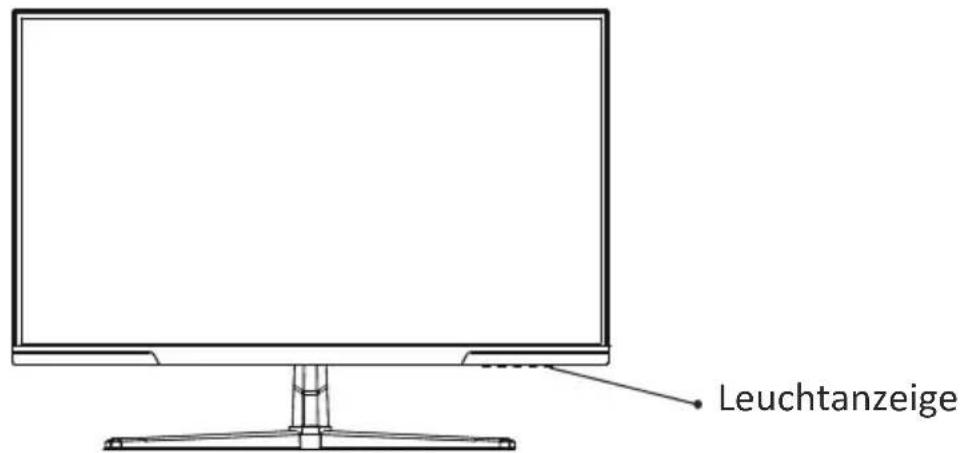 LC-Power M27F - Leuchtanzeige - 1