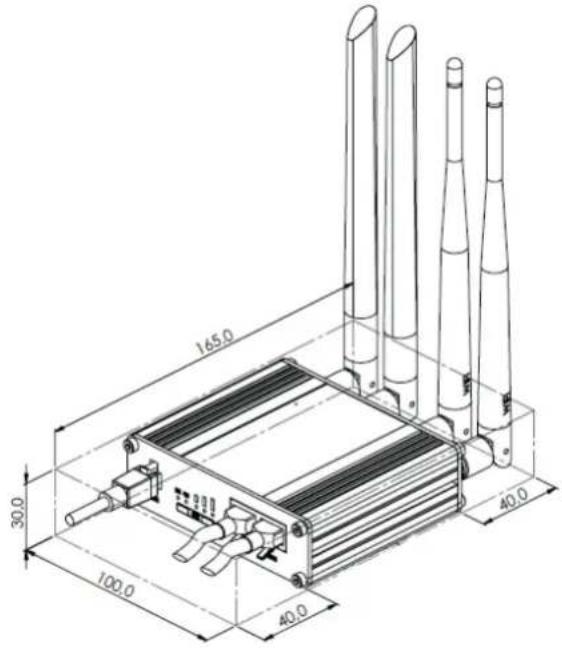 Alden INET 151 - Vue arrière - 2