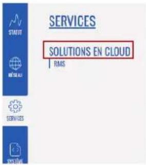 SERVICES SOLUTIONS EN CLOUD | RMAS