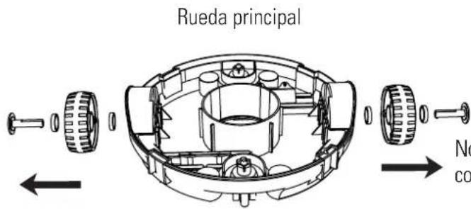 GRE RBR60 - Mantenimiento y sustitución de las ruedas - 1