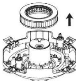 GRE RBR120 - Substituição da bateria: - 4