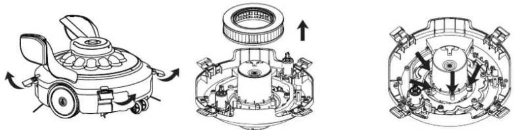 GRE RBR120 - Battery replacement: - 3