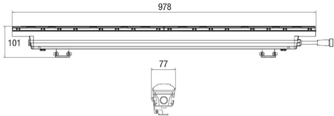 Cameo DURA LINE 50 - MOUNTING THE OPTIONAL DIFFUSER - 7