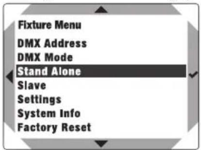 Cameo DURA LINE 50 - CCT STAND-ALONE OPERATING MODE (Correlated Color Temperature) - 4