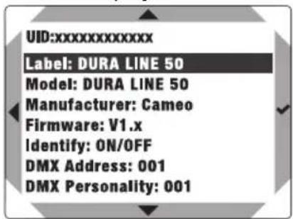 Cameo DURA LINE 50 - OPERATION VIA CL UNICON REMOTE UNIT (optionally available) - 4
