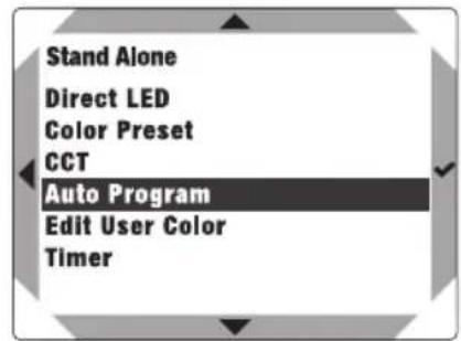 Cameo DURA LINE 50 - MODE AUTONOME AUTO (Auto Program) - 2