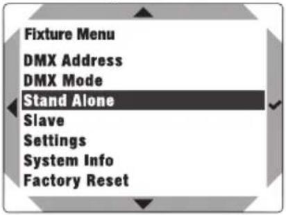 Cameo DURA LINE 50 - CCT STAND-ALONE OPERATING MODE (Correlated Color Temperature) - 1