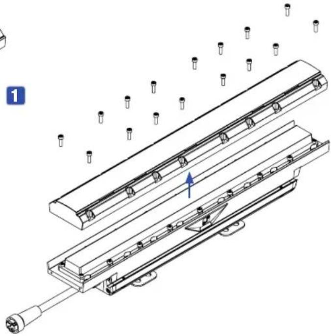Cameo DURA LINE 50 - MONTAJE DEL DIFUSOR OPCIONAL - 2