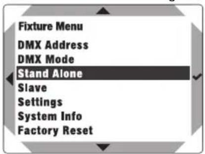 Cameo DURA LINE 50 - STAND-ALONE-BETRIEBSART AUTO (Auto Program) - 1