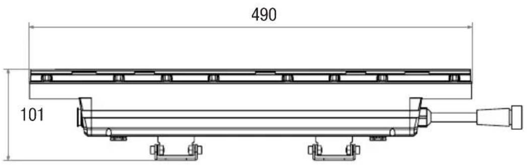 Cameo DURA LINE 50 - MOUNTING THE OPTIONAL DIFFUSER - 5