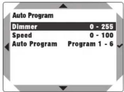 Cameo DURA LINE 50 - CCT STAND-ALONE OPERATING MODE (Correlated Color Temperature) - 6