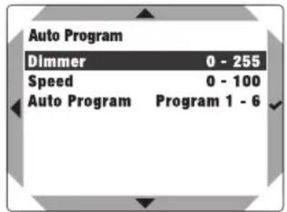 Cameo DURA LINE 50 - MODO DE FUNCIONAMIENTO AUTO (Auto Program) - 3