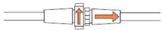 Cameo DURA LINE 50 - Disconnect the plug: - 1