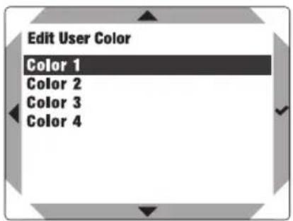 Cameo DURA LINE 50 - MODIFICA DEL COLORE UTENTE NELLA MODALITA OPERativa STAND-ALONE (Edit User Color) - 3