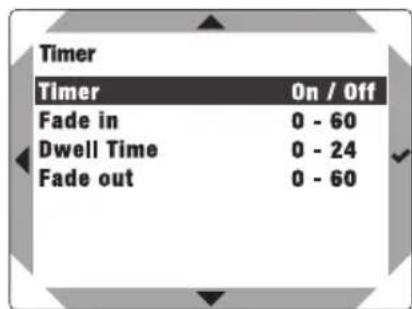 Cameo DURA LINE 50 - FUNZIONE TIMER (Timer) - 3