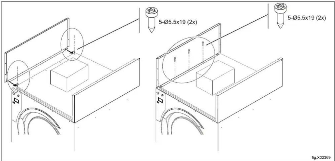 ELECTROLUX TD645SLD - Installation de l'unité de chauffage à gaz - 8