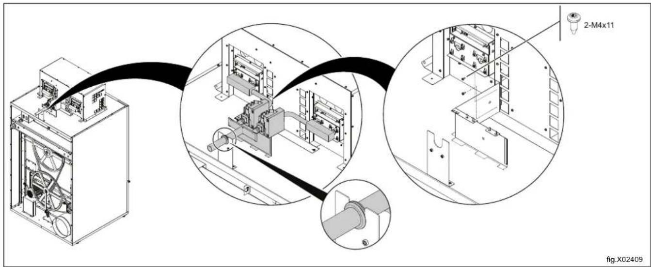 ELECTROLUX TD645SLD - Installation de l'unité de chauffage à gaz - 4
