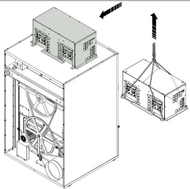 ELECTROLUX TD645SLD - Installation de l'unité de chauffage à gaz - 1
