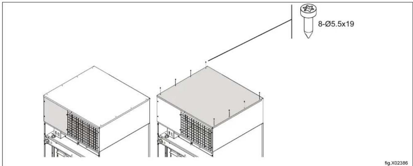 ELECTROLUX TD645SLD - Installation de l'unité de chauffage électrique - 10