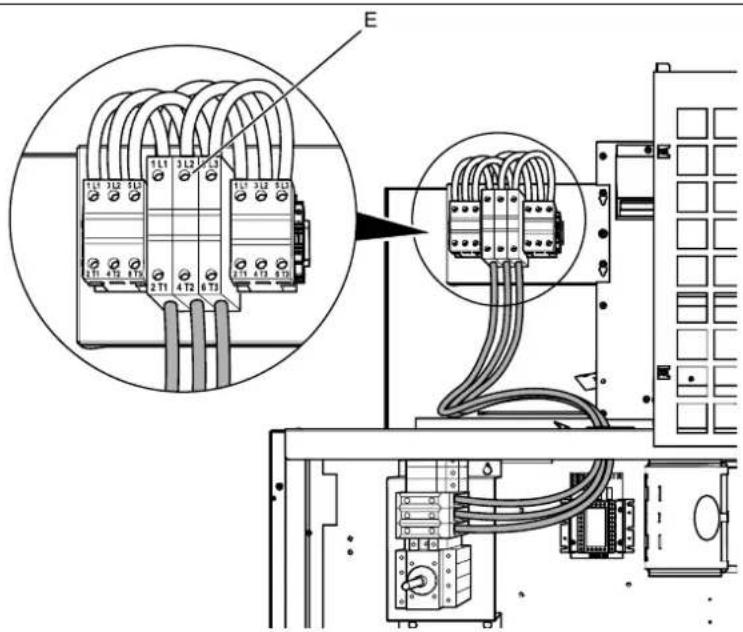 ELECTROLUX TD645SLD - Installation de l'unité de chauffage électrique - 8