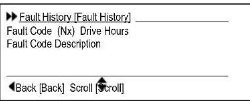 ADVANCE SC4000 - FAULT CODE HISTORY - 5