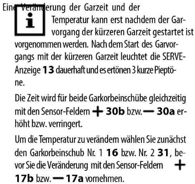 Ambiano GTDAF03 - SERVE Funktion - 2
