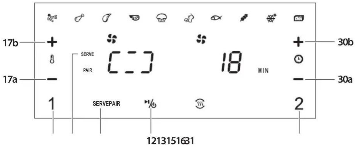 Ambiano GTDAF03 - SERVE-functie - 3