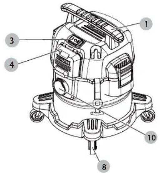 DEWALT DXV20SPTAQT - 2