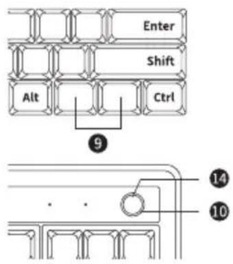 8BitDo Retro 87 Mechanical Keyboard - Clavier mécanique Retro 87 - 3