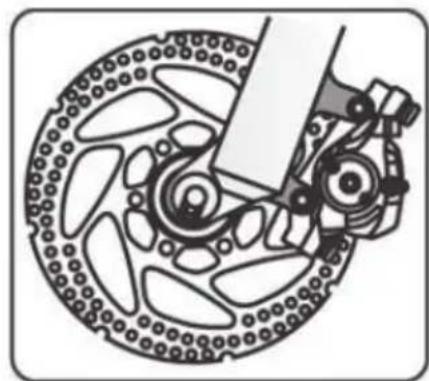 SHARP BKDM02 - Adjust the brakes - 1