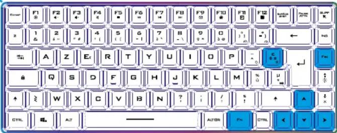 SPIRIT OF GAMER ELITEK70 - RGB - 16