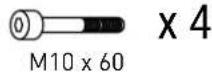 Saris SuperClamp EX4 - Tools Needed: Items Included: - 2