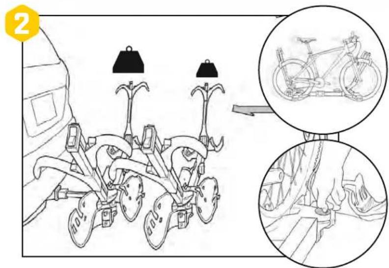 Saris SuperClamp EX4 - INSTALL RACK / INSTALAR PORTABICICLETAS / INSTALLATION DU PORTE-VÉLOS - 2