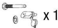 Saris SuperClamp EX4 - Tools Needed: Items Included: - 4