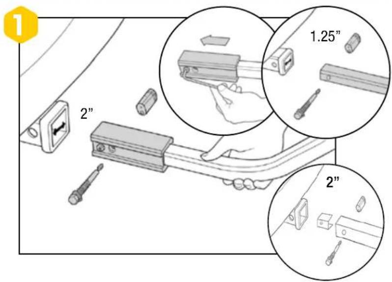 Saris SuperClamp EX2 - INSTALL RACK / INSTALAR PORTABICICLETAS / INSTALLATION DU PORTE-VELOS - 1