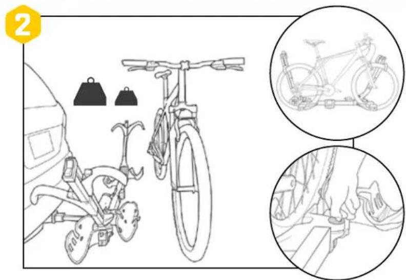 Saris SuperClamp EX2 - LOAD BIKES / CARGAR BICICLETAS / CHARGEMENT DES VÉLOS - 2