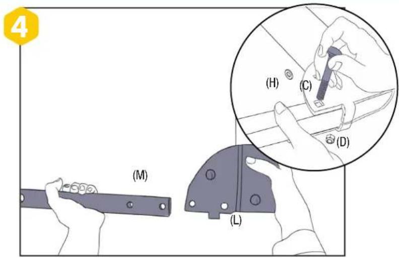 Saris Grand Slam - ASSEMBLY INSTRUCTIONS / INSTRUCCIONES DE MONTAJE / INSTRUCTIONS D'ASSEMBLAGE - 4